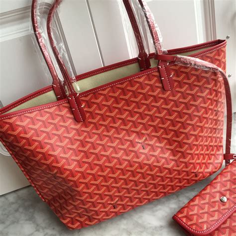 goyard shopping bag colors|goyard most expensive bag.